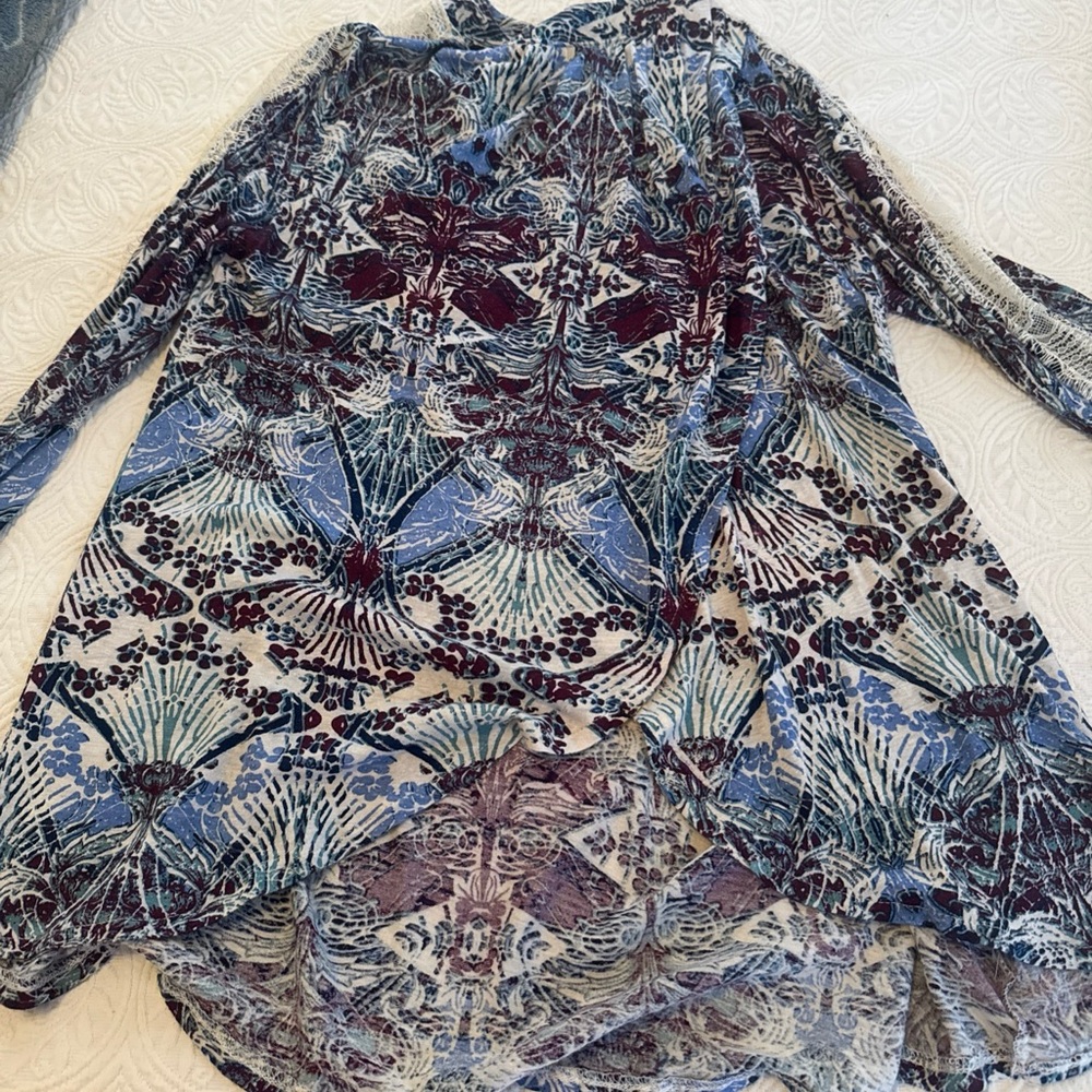 Free People Multicolor Patterned Tunic
